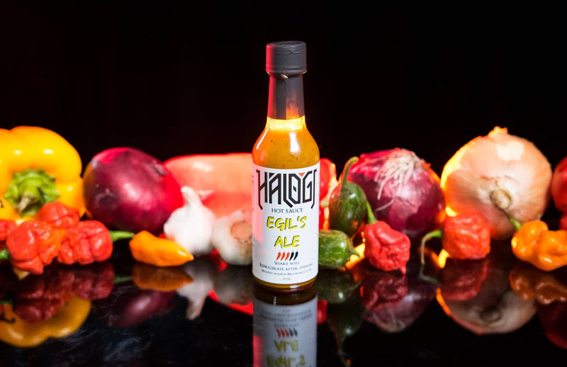 Halogi Hot Sauce Halogi Egil's Ale Pineapple Habanero Hot Sauce   