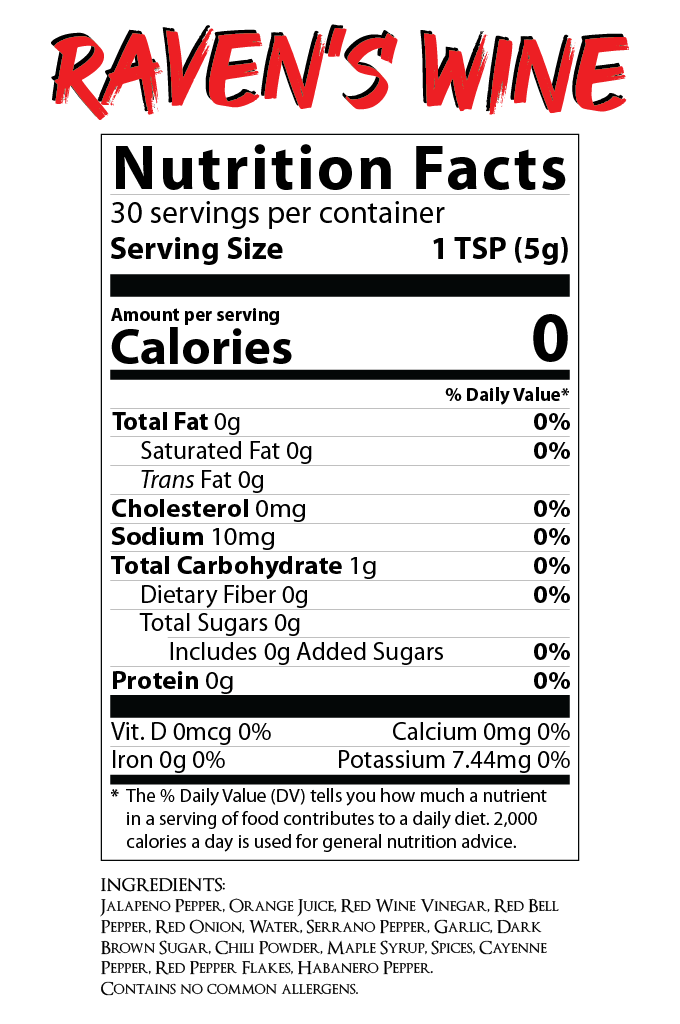 Halogi Hot Sauce Halogi Raven's Wine Garlic Sriracha Hot Sauce