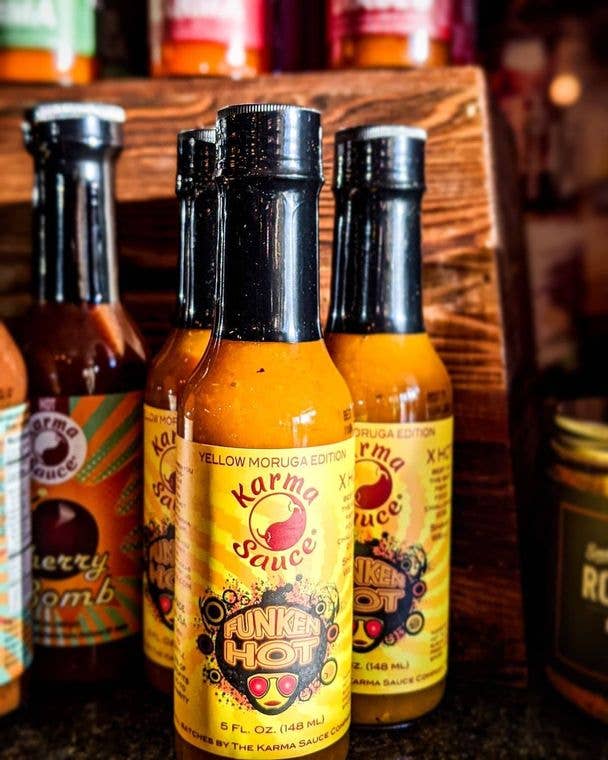Karma Sauce Karma Sauce Funken Hot Yellow Moruga   