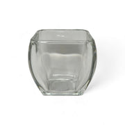 Kitchen Smart Libbey Clear Rounded Square Glass Votive - Set of 4   