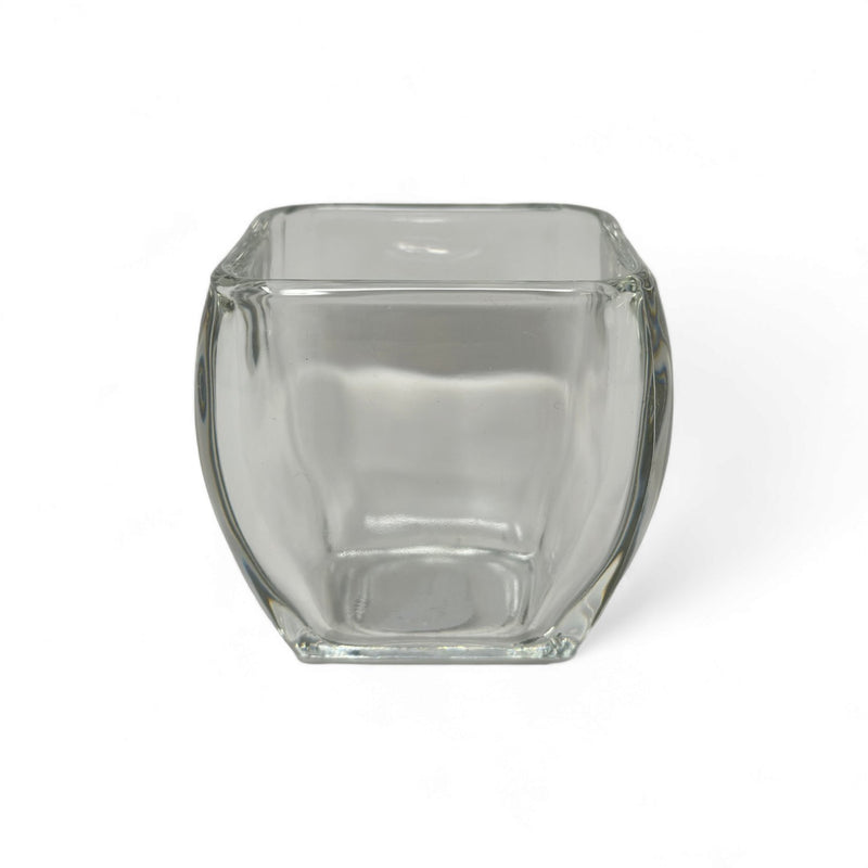 Kitchen Smart Libbey Clear Rounded Square Glass Votive - Set of 4   
