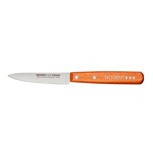 Nogent 3.5" (9cm) Serrated Utility Knife  Kitchen Smart Cherrywood  