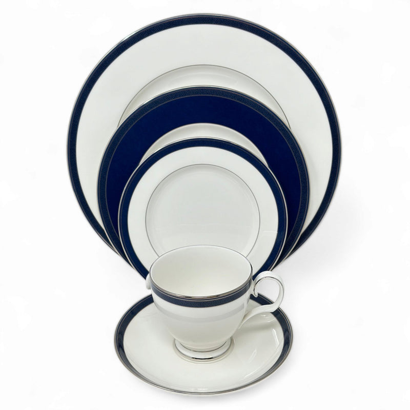 Kitchen Smart Noritake Stardust Platinum - 5 Piece Place Setting   