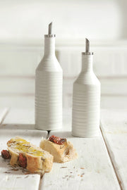 Portmeirion Portmeirion Sophie Conran White Oil and Vinegar Drizzler Set