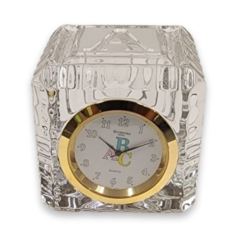Waterford Waterford Crystal ABC Clock   