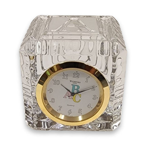 Waterford Crystal ABC Clock childrens gifts Waterford   