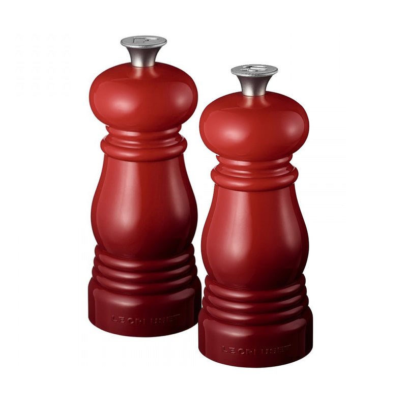 Le Creuset Le Creuset 4" (11cm) Salt and Pepper Set Cerise  