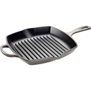 Le Creuset Le Creuset Cast Iron Square Skillet Grill Pan Oyster  