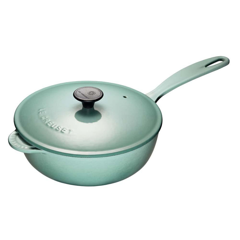Le Creuset Le Creuset Cast Iron 2.25 QT (2.1L) Saucier Pan Sage  