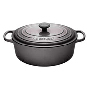 Le Creuset Le Creuset Signature Cast Iron 4.7 QT (4.5L) Oval French Oven Oyster  