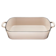 Le Creuset Le Creuset Cast Iron 5 QT (4.9L) Rectangular Roasting Pan Meringue