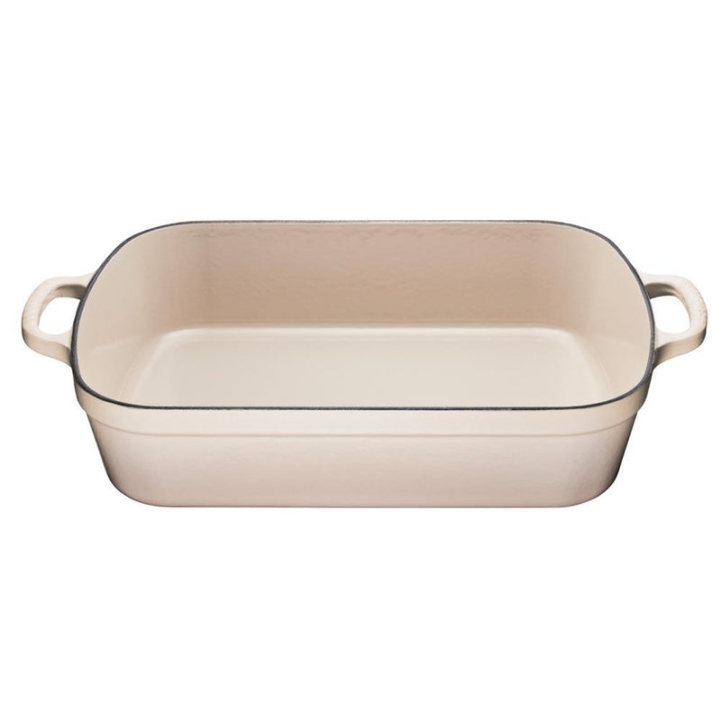 Le Creuset Le Creuset Cast Iron 5 QT (4.9L) Rectangular Roasting Pan Meringue