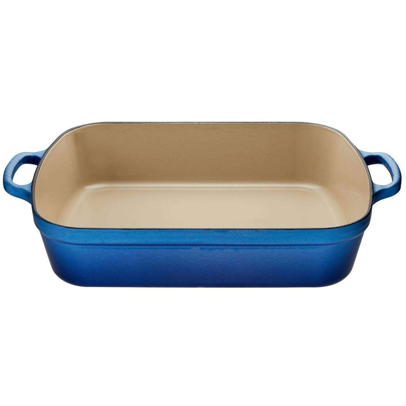 Le Creuset Le Creuset Cast Iron 5 QT (4.9L) Rectangular Roasting Pan Blueberry