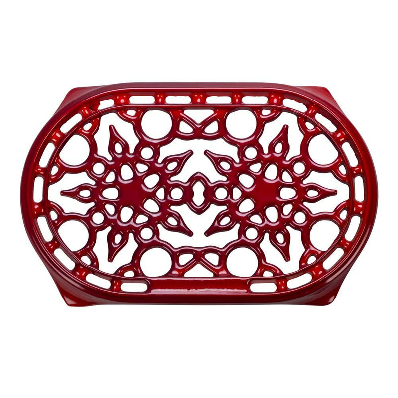 Le Creuset Le Creuset Cast Iron Oval Trivet Cerise  