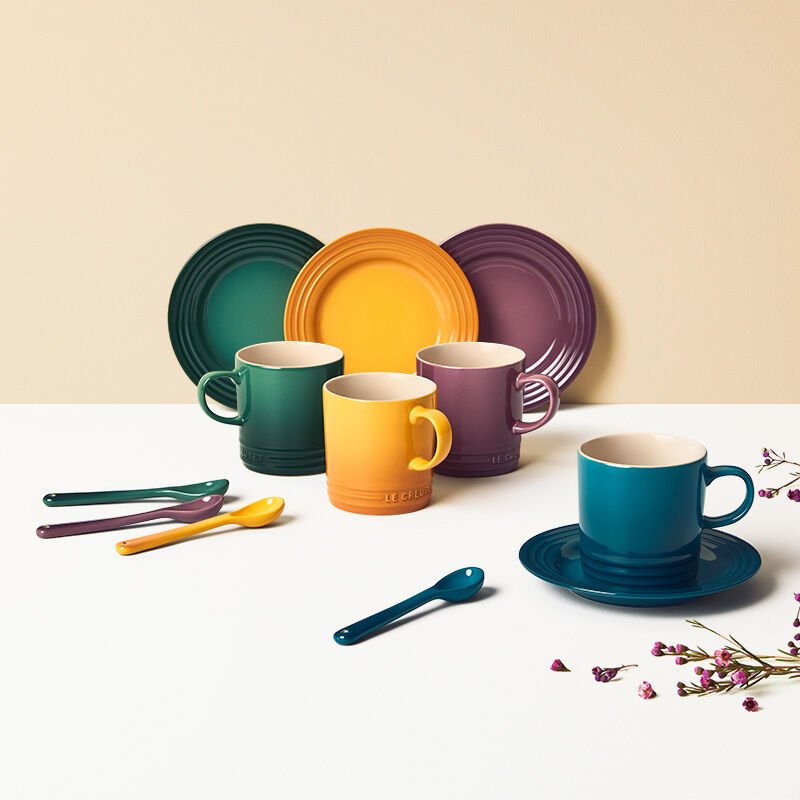 Le Creuset Botanique Espresso Mugs - Set of 4 - Kitchen Smart