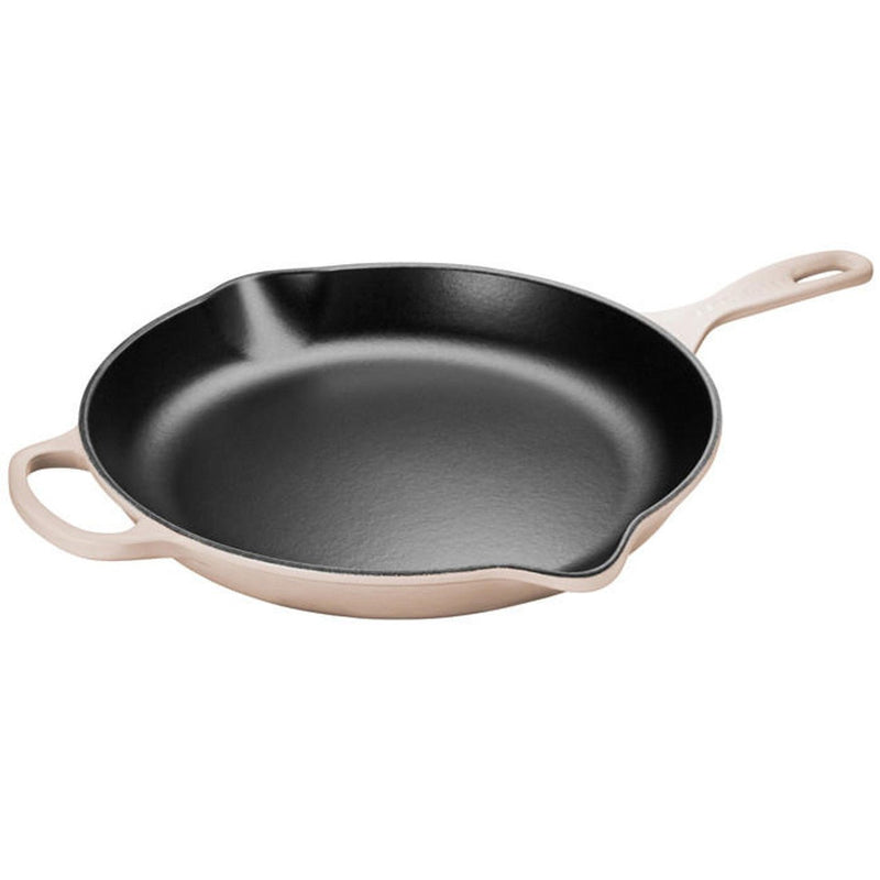 Le Creuset Le Creuset Cast Iron 10" (26cm) Iron Handle Skillet Meringue  