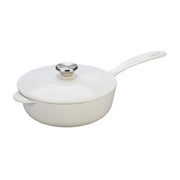 Le Creuset Le Creuset Cast Iron 2.25 QT (2.1L) Saucier Pan White  
