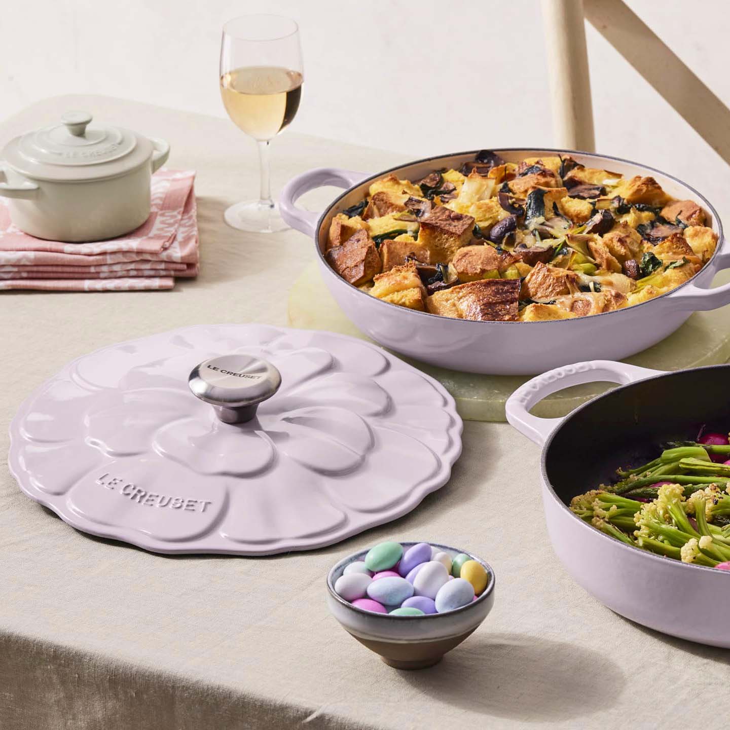 Le Creuset Signature Petal Braiser - Kitchen Smart