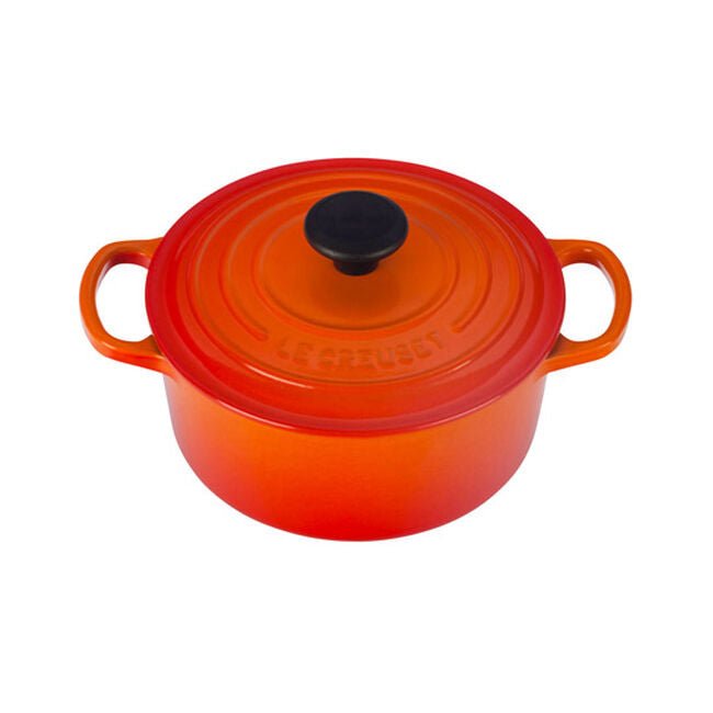 Le Creuset Le Creuset Signature Cast Iron 2 QT (1.8L) Round French Oven Flame  