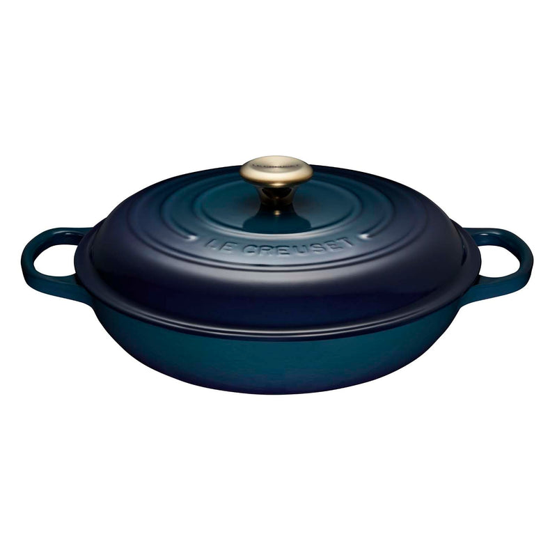 Le Creuset Le Creuset Signature Cast Iron 3.7 QT (3.5L) Braiser Agave  