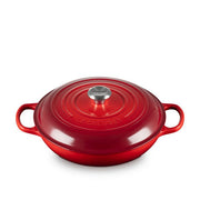 Le Creuset Le Creuset Signature Cast Iron 3.7 QT (3.5L) Braiser Cerise  