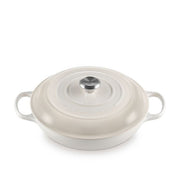 Le Creuset Le Creuset Signature Cast Iron 3.7 QT (3.5L) Braiser Meringue  