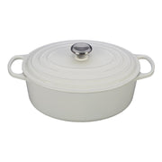 Le Creuset Le Creuset Signature Cast Iron 6.5 Qt (6.3L) Oval French Oven White  