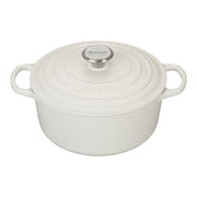 Le Creuset Le Creuset Signature Cast Iron 7 QT (6.7L) Round French Oven White  