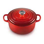Le Creuset Le Creuset Signature Cast Iron 7 QT (6.7L) Round French Oven Cerise  