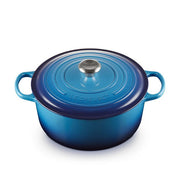 Le Creuset Le Creuset Signature Cast Iron 7 QT (6.7L) Round French Oven Blueberry  