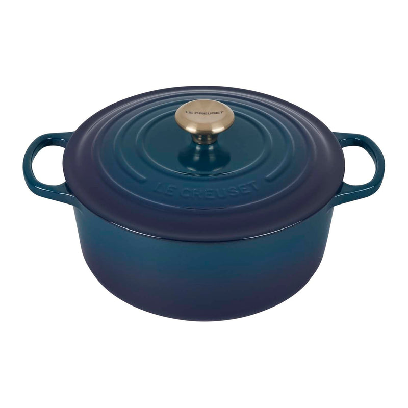 Le Creuset Le Creuset Signature Cast Iron 7 QT (6.7L) Round French Oven Agave  