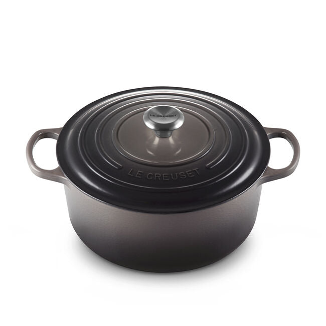 Le Creuset Le Creuset Signature Cast Iron 7 QT (6.7L) Round French Oven Oyster  