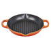 Le Creuset Signature Cast Iron 9.75" (25cm) Round Grill Pan Griddles & Grill Pans Le Creuset Flame  