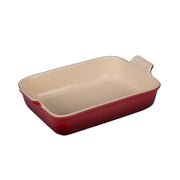 Le Creuset Le Creuset Stoneware 2.3L Heritage Rectangular Dish Cerise  