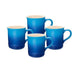 Le Creuset Stoneware Mug - Set of 4 Mugs Le Creuset Blueberry  
