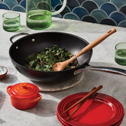Le Creuset Le Creuset Toughened Nonstick Pro Stir Fry Pan   