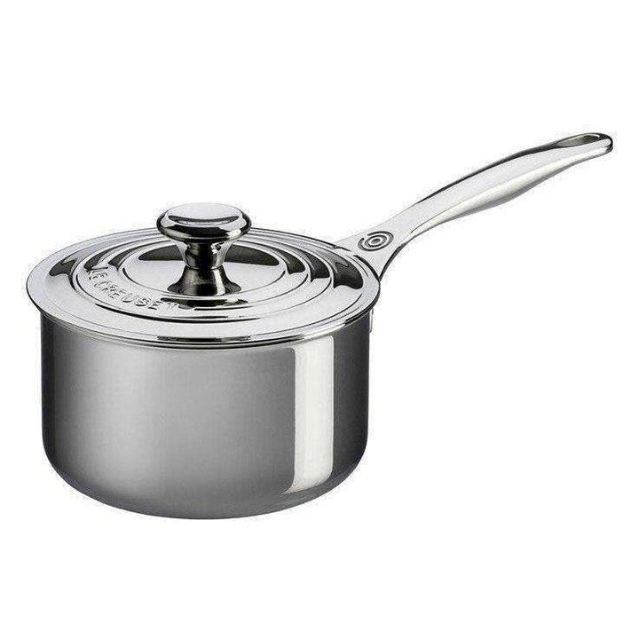 Le Creuset Stainless 3-Ply Saucepan - Kitchen Smart
