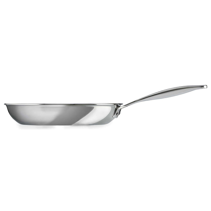 Le Creuset Stainless 3-Ply Shallow Fry Pan Fry Pans and Skillets Le Creuset   