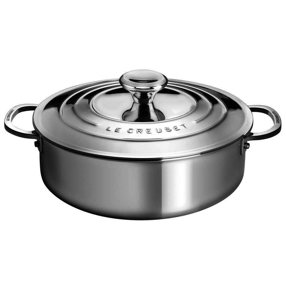 Le Creuset Stainless 3-Ply Stainless 4.5 QT (4.3L) Rondeau - Kitchen Smart