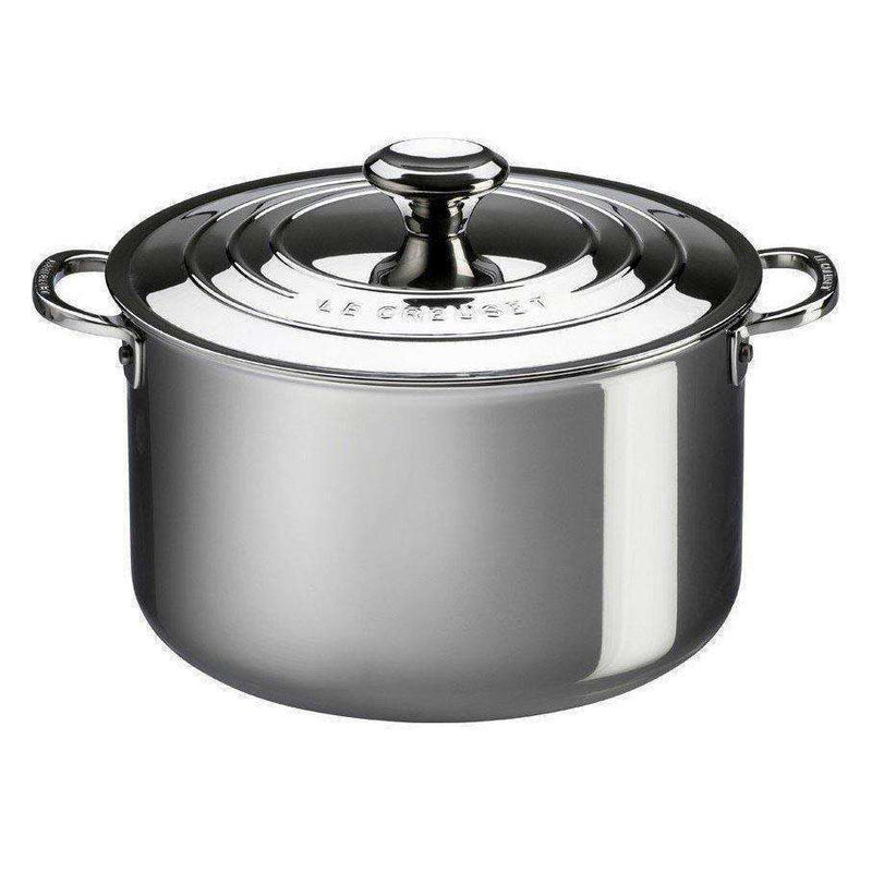 Le Creuset Le Creuset Stainless 3-Ply Stockpot with Lid   