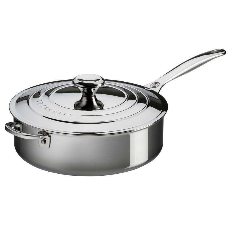 Le Creuset Le Creuset Stainless 4.5 QT (4.3L) 3-Ply Sauté Pan Default Title  
