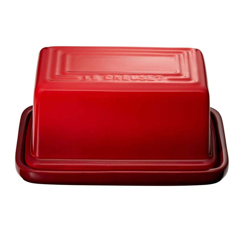 Le Creuset Le Creuset Stoneware Butter Dish Cerise  