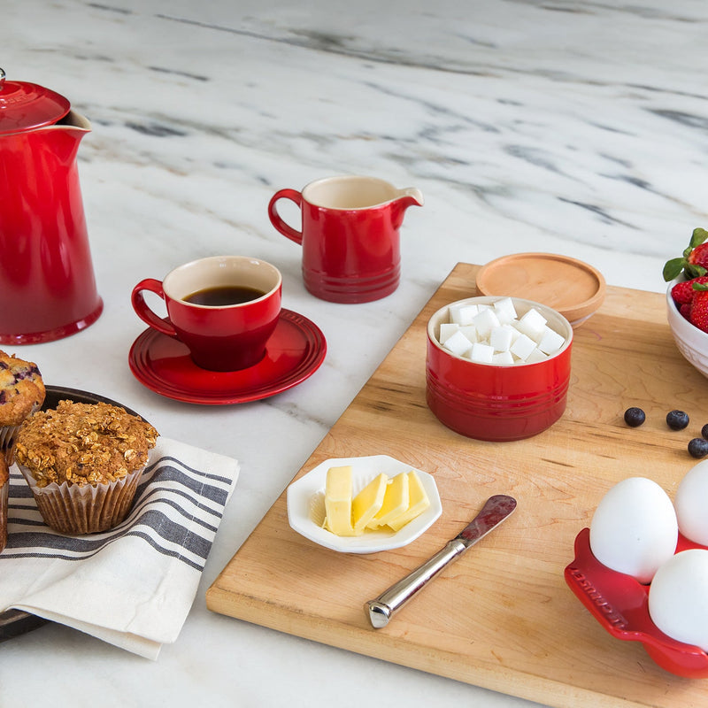 Le Creuset Le Creuset Stoneware Cream and Sugar Set   