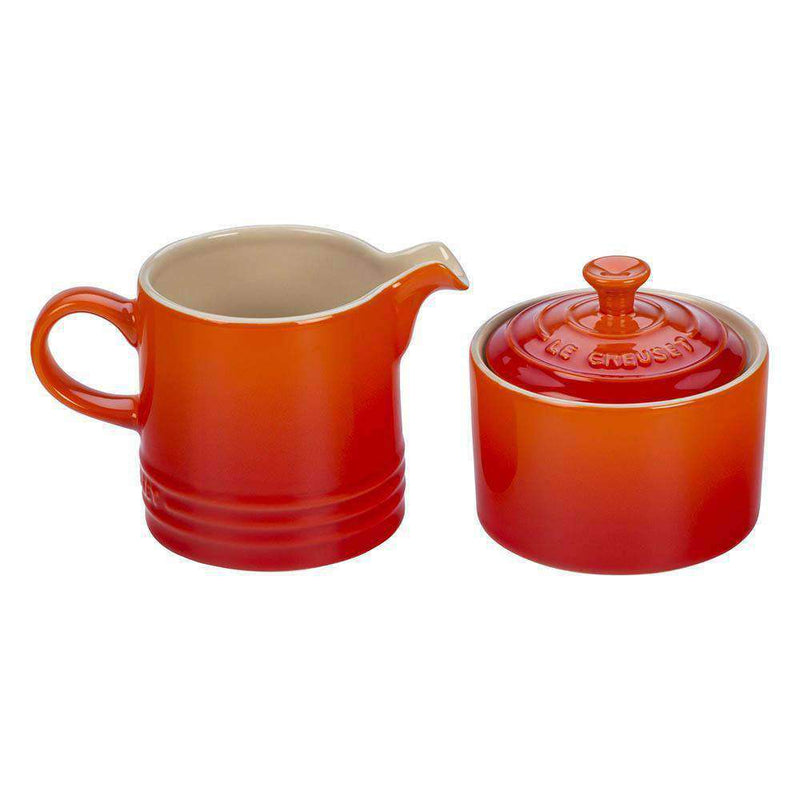 Le Creuset Le Creuset Stoneware Cream and Sugar Set   