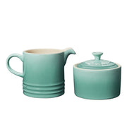 Le Creuset Le Creuset Stoneware Cream and Sugar Set Sage  