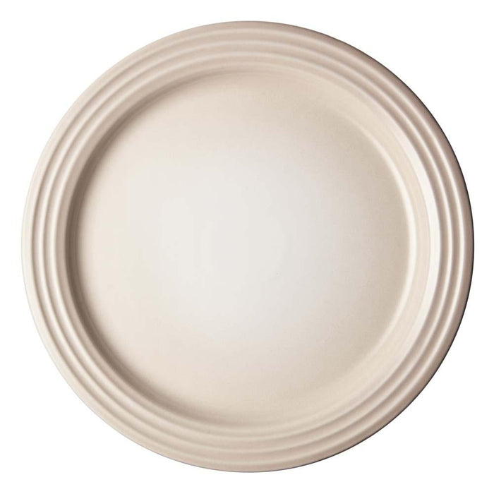 Le Creuset Stoneware Dinner Plates - Set of 4 Plates Le Creuset Meringue  