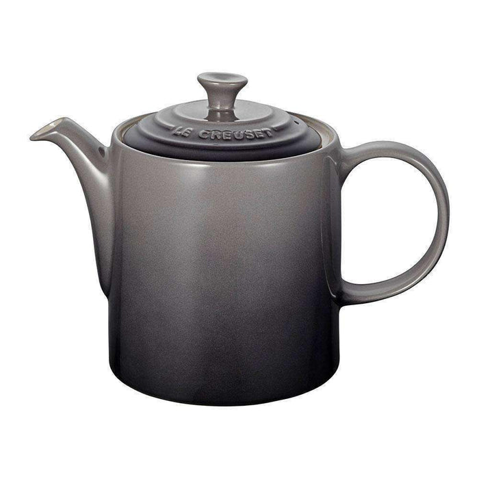 Le Creuset Stoneware Grand Teapot Teapot Le Creuset Oyster  