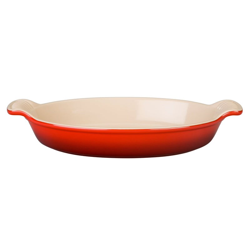 Le Creuset Le Creuset Stoneware Heritage Oval Au Gratin Mini Dish - Set of 4 Cerise  