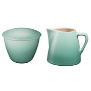 Le Creuset Le Creuset Stoneware Minimalist Cream and Sugar Set Sage  