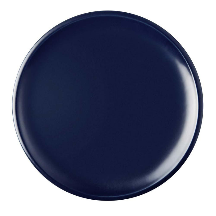 Le Creuset Stoneware Minimalist Dinner Plates - Set of 4 Plates Le Creuset Midnight Navy  